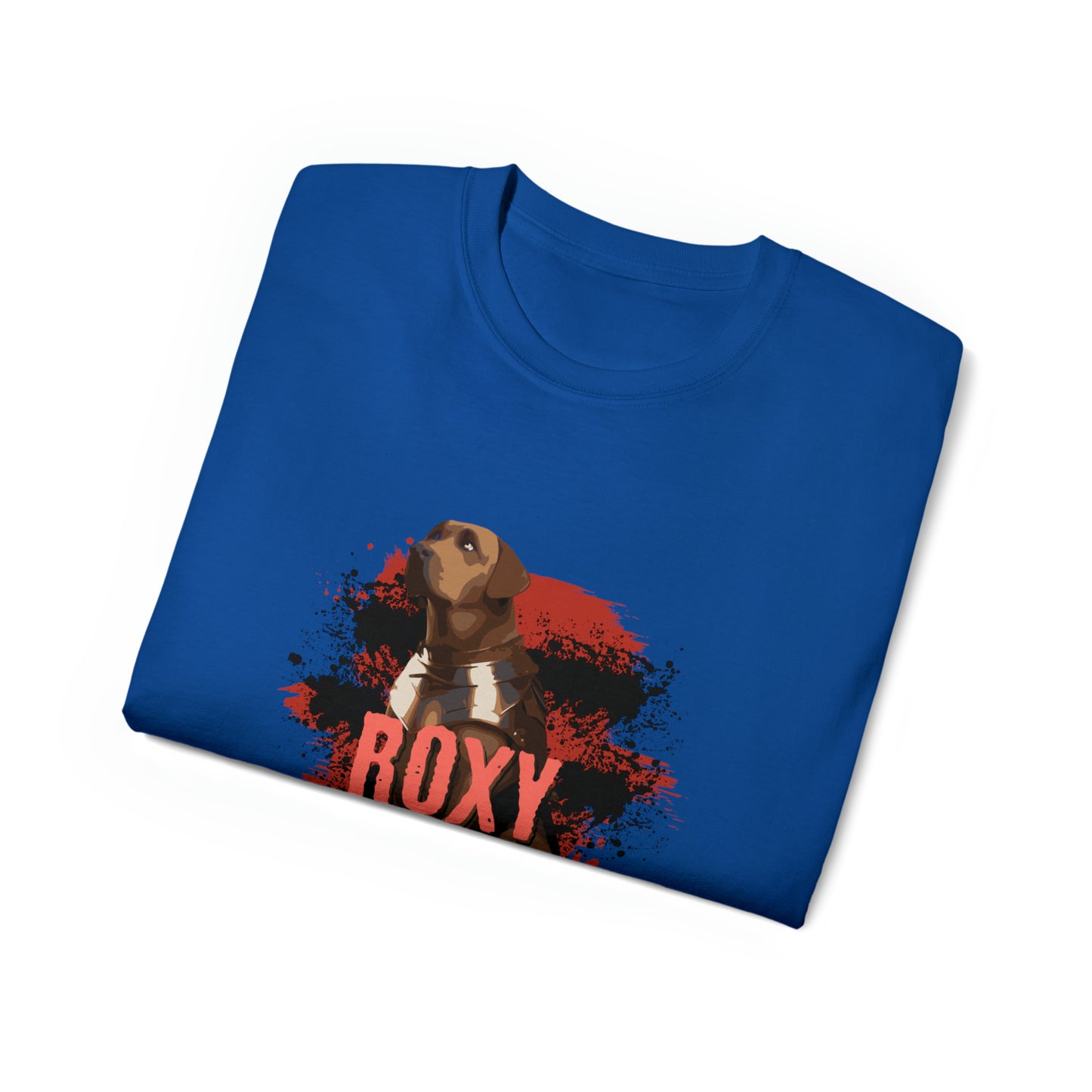 Roxy - Forever in Our Hearts - PawWord Charcter - Unisex Ultra Cotton Tee