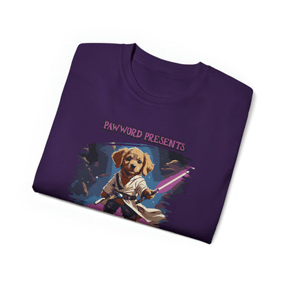 Golden Retriever - Master Jedi - PawWord Presents - Unisex Ultra Cotton Tee