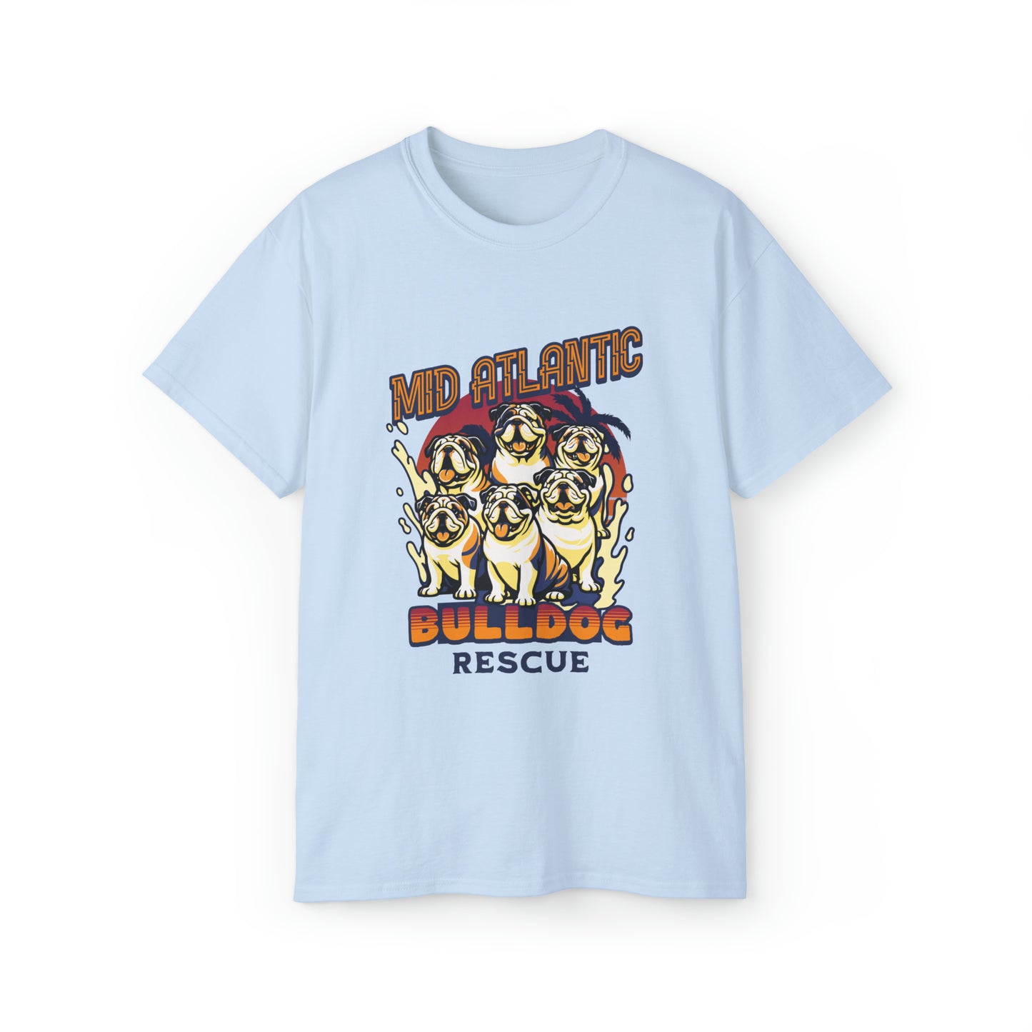 Mid Atlantic Bulldog Rescue - Unisex Ultra Cotton Tee