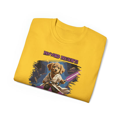 Golden Retriever - Master Jedi - PawWord Presents - Unisex Ultra Cotton Tee