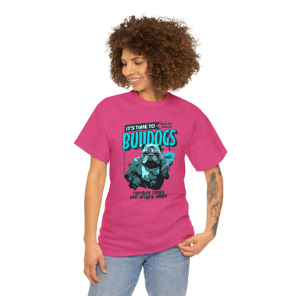 Time To Feed The Bulldogs - Funny t Shirt for English Bulldog Lovers