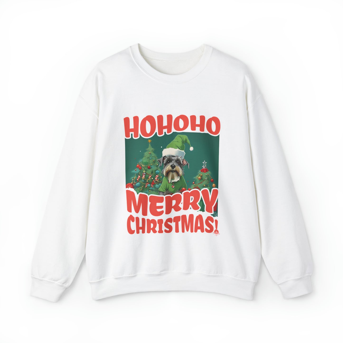 Merry Christmas - Schnuazer - Unisex Heavy Blend™ Crewneck Sweatshirt