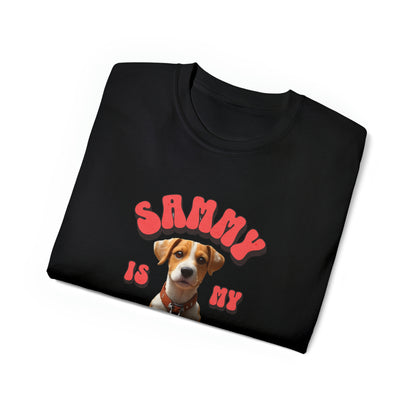 Sammy Is My Heart - PawWord Character- Unisex Ultra Cotton Tee