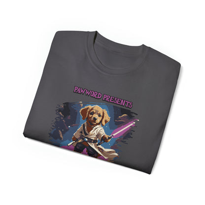 Golden Retriever - Master Jedi - PawWord Presents - Unisex Ultra Cotton Tee