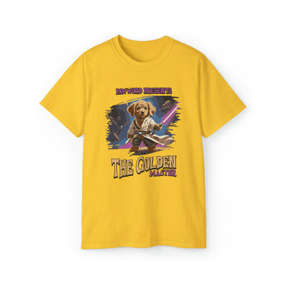 Golden Retriever - Master Jedi - PawWord Presents - Unisex Ultra Cotton Tee