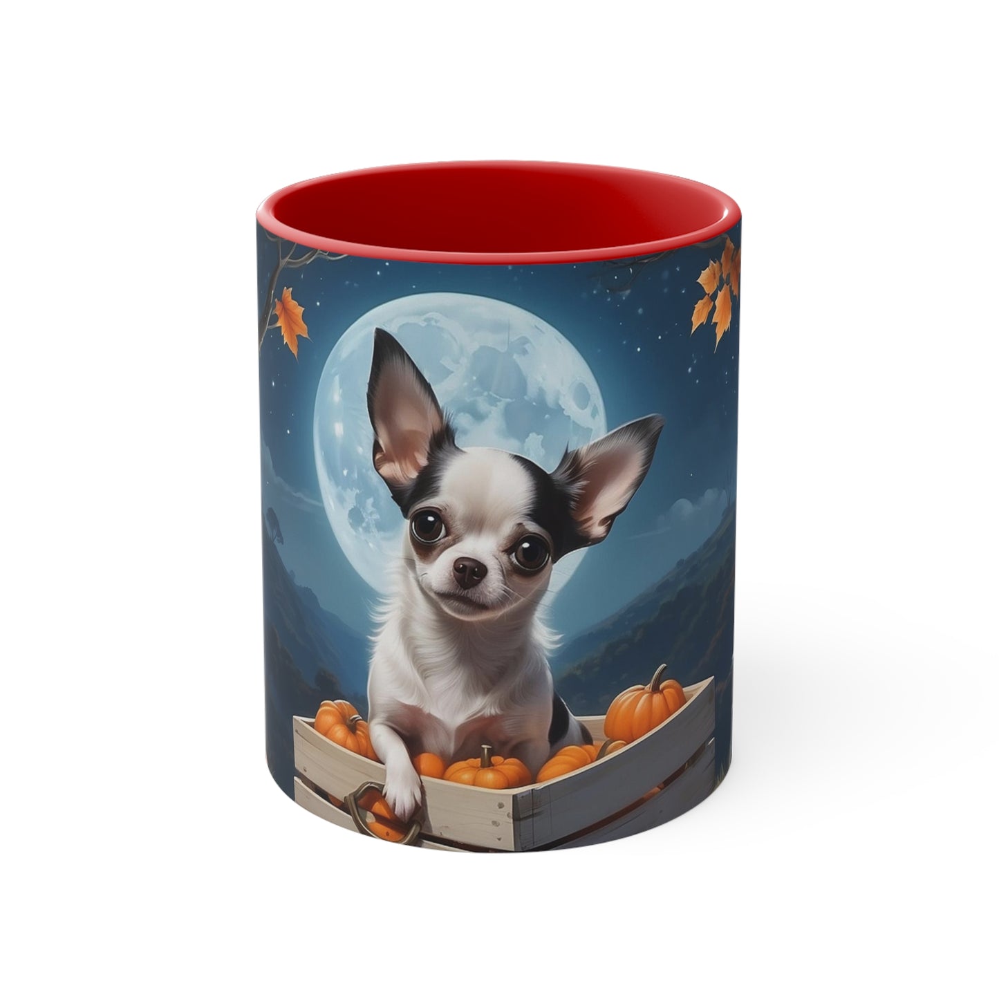 Reo Oh Reo - The Chihuahua- Accent Coffee Mug, 11oz