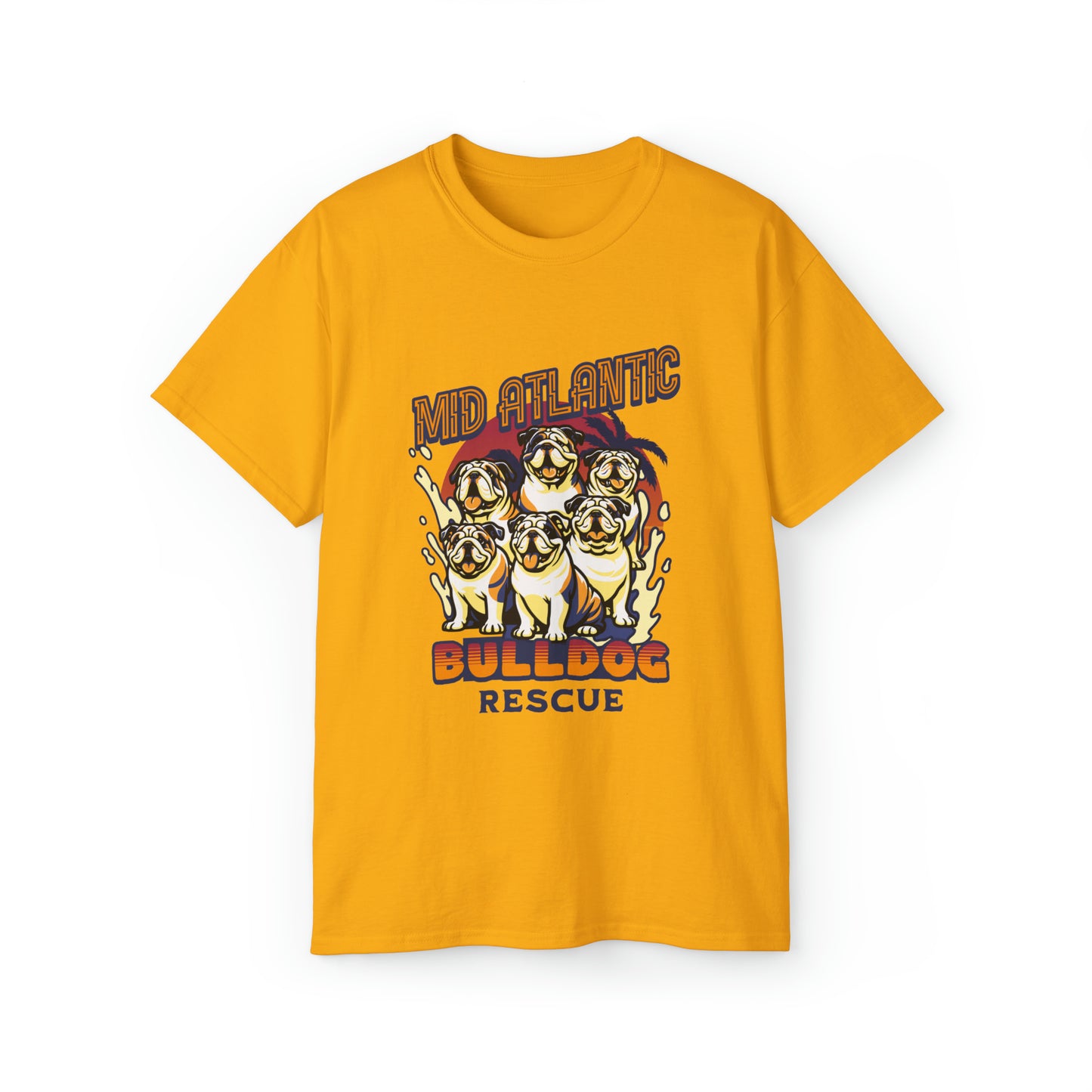 Mid Atlantic Bulldog Rescue - Unisex Ultra Cotton Tee