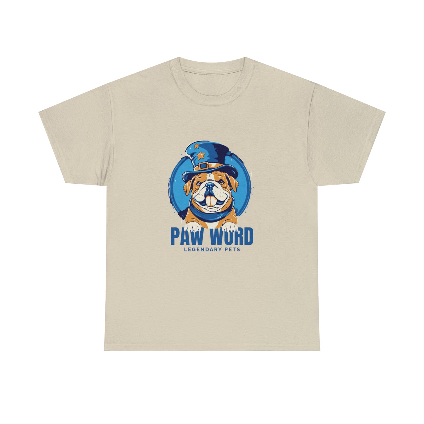 PawWord Legendary Pets Logo T Shirt - Unisex Heavy Cotton Tee