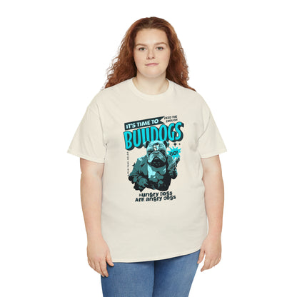 Time To Feed The Bulldogs - Funny t Shirt for English Bulldog Lovers