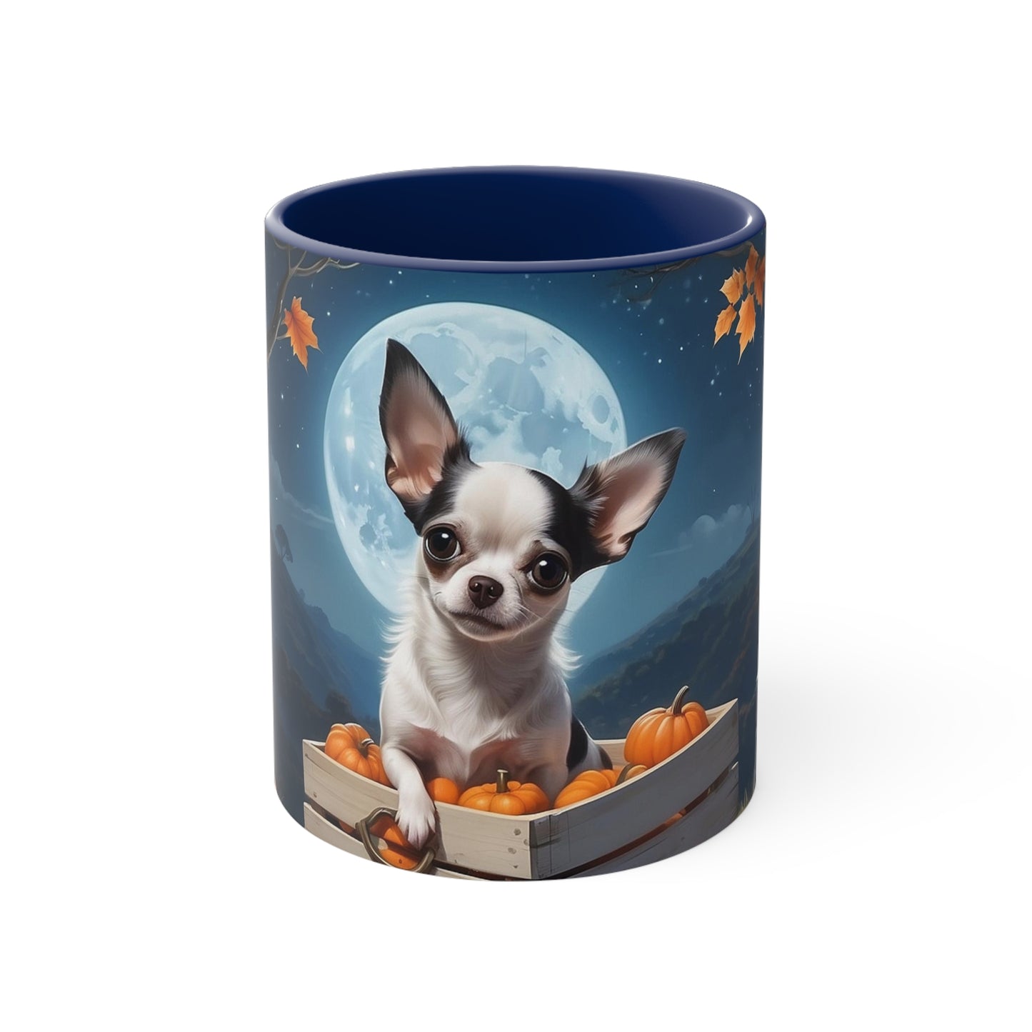 Reo Oh Reo - The Chihuahua- Accent Coffee Mug, 11oz