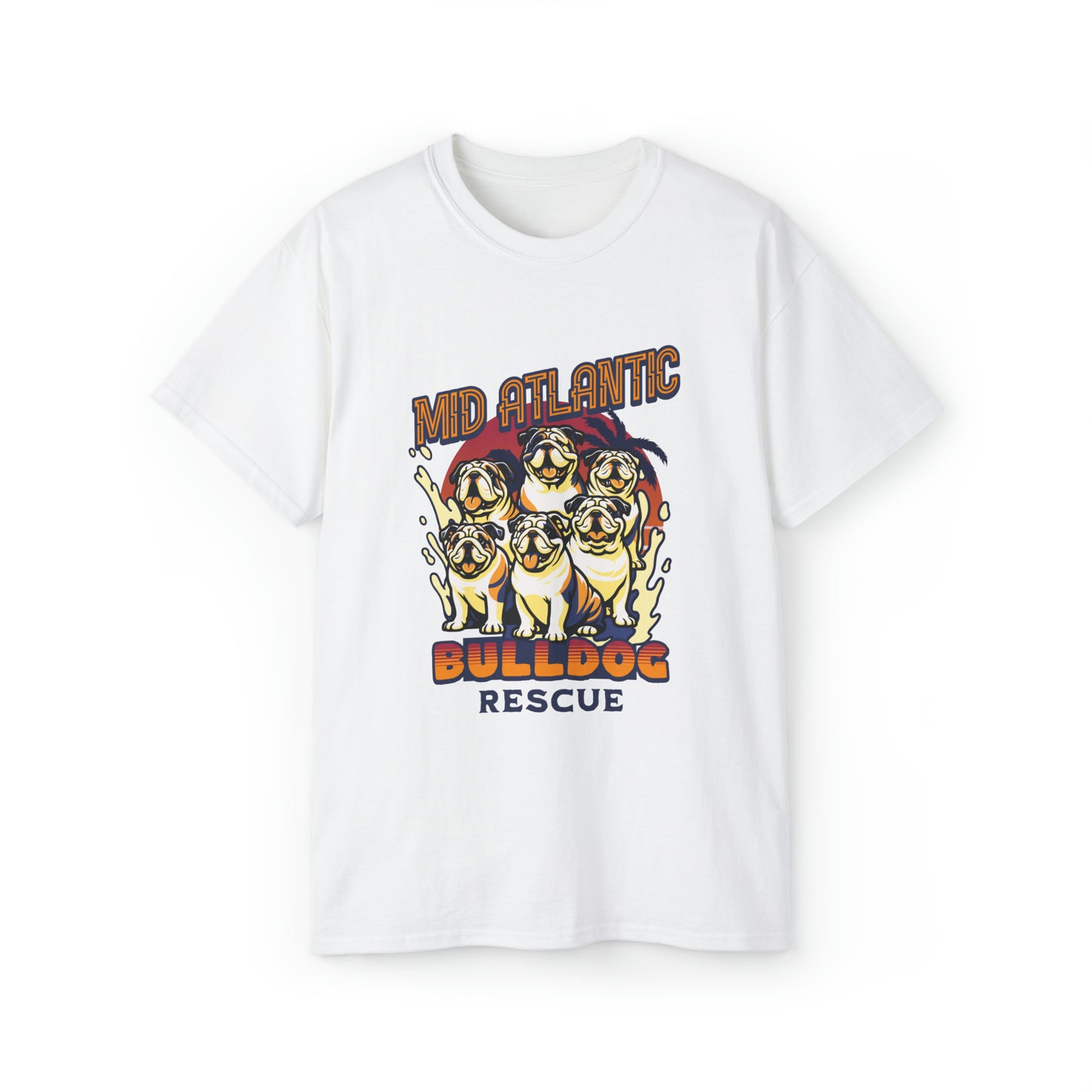 Mid Atlantic Bulldog Rescue - Unisex Ultra Cotton Tee