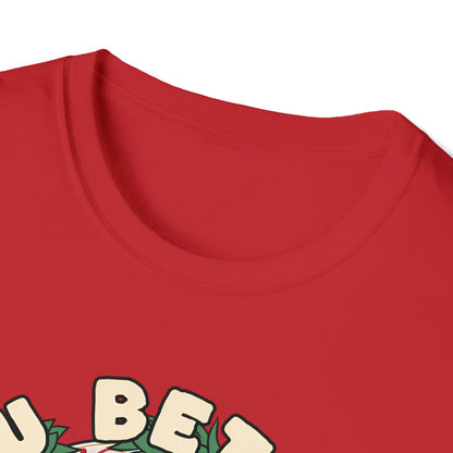 Christmas Golden Retriever Shirt - You Better Watch Out - Unisex Softstyle T-Shirt