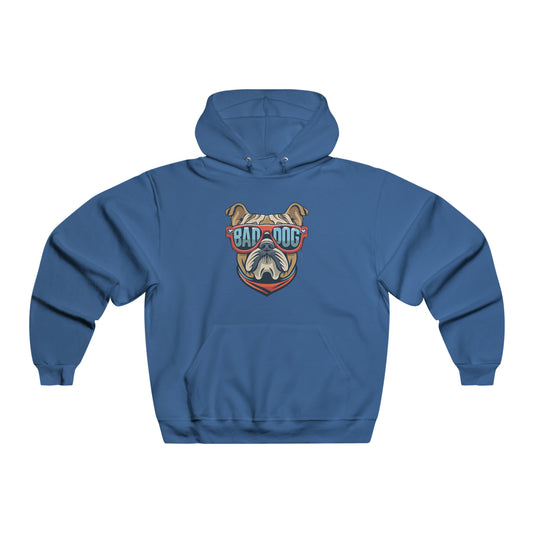 bad Dog - English Bulldog Hoodie -  Men's NUBLEND® Hooded Sweatshirt
